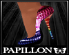 *P Disco rainbow shoes