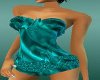 [Cher]Turquoise corset