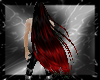 b red long vamp hairs