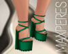 Debby Green Heels