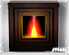 !Fireplace Square Brown 