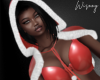W. Xmas Bra + Cap I