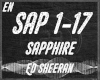 Ed Sheeran - Sapphire