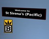 St Sirena's Pacific Sign