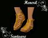 HS-Spring Golden Sandals