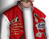 $ Red Stadium Jacket
