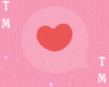 ♡ Heart Bubble | Red ~