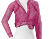 Pink Denim Top