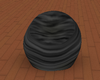 Black ocean beanbag