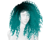 iva Sexy Blue Curly Hair