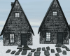 Snowy Winter Cabins