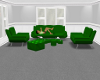 Green Couch Set