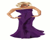 Purple Chiffon Gown