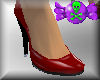 [LI] Pvc red heels