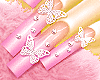 🦋 Soft Pink Nails