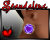 |Sx| Heart Lilac Plugs