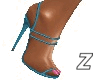 Z- Kara Blue Sandal