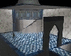 ~Y Blue Checkers castle