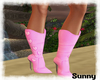 *SW* Pink Heart Boots