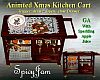 Anim XMAS Kitchen Cart