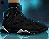 7's Retro Sneakers Black