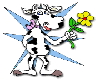 Ani Cow Sticker