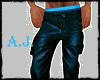 blue leather*AJ*