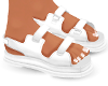 𝓁. white sandals