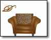 Chocolate-Retro chair