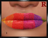 Pride Rainbow Lips