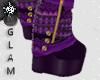 *Isabelle Purple Boots