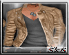 Leather Jacket-Sand v2