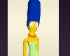 Marge Simpson Cartoon Tall Model Lady Halloween