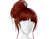 Red Bun Bangs