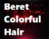 Beret Colorful Hair