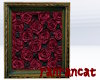 +mesh frame antique rose