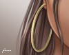f. large gold hoops