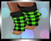 Green Plaid Sock