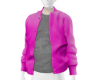 Pink Leather GPM Jacket