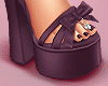 S. Cherie Plum Heels