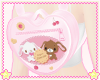 ♡ heart bunny bag