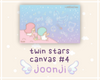 twin stars canvas #4