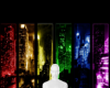 Color lights background