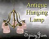 Antq Hanging Lamp Pink