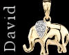 Gold & Diamond Elephant