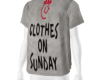 Clothes on sunday