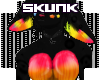 !S! Rainbow Skunk Ears