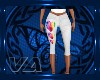 Fancy Heart Capri rainbo