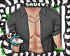 Open Shirt Grey