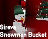 Sireva Snowman Bucket